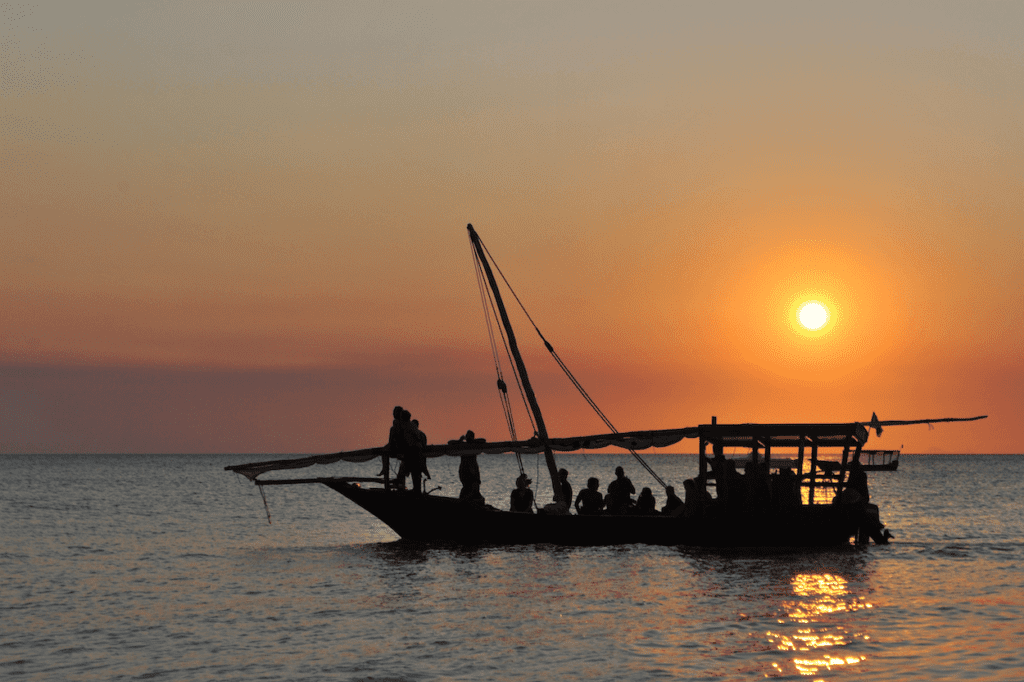 jambiani zanzibar vissersboot