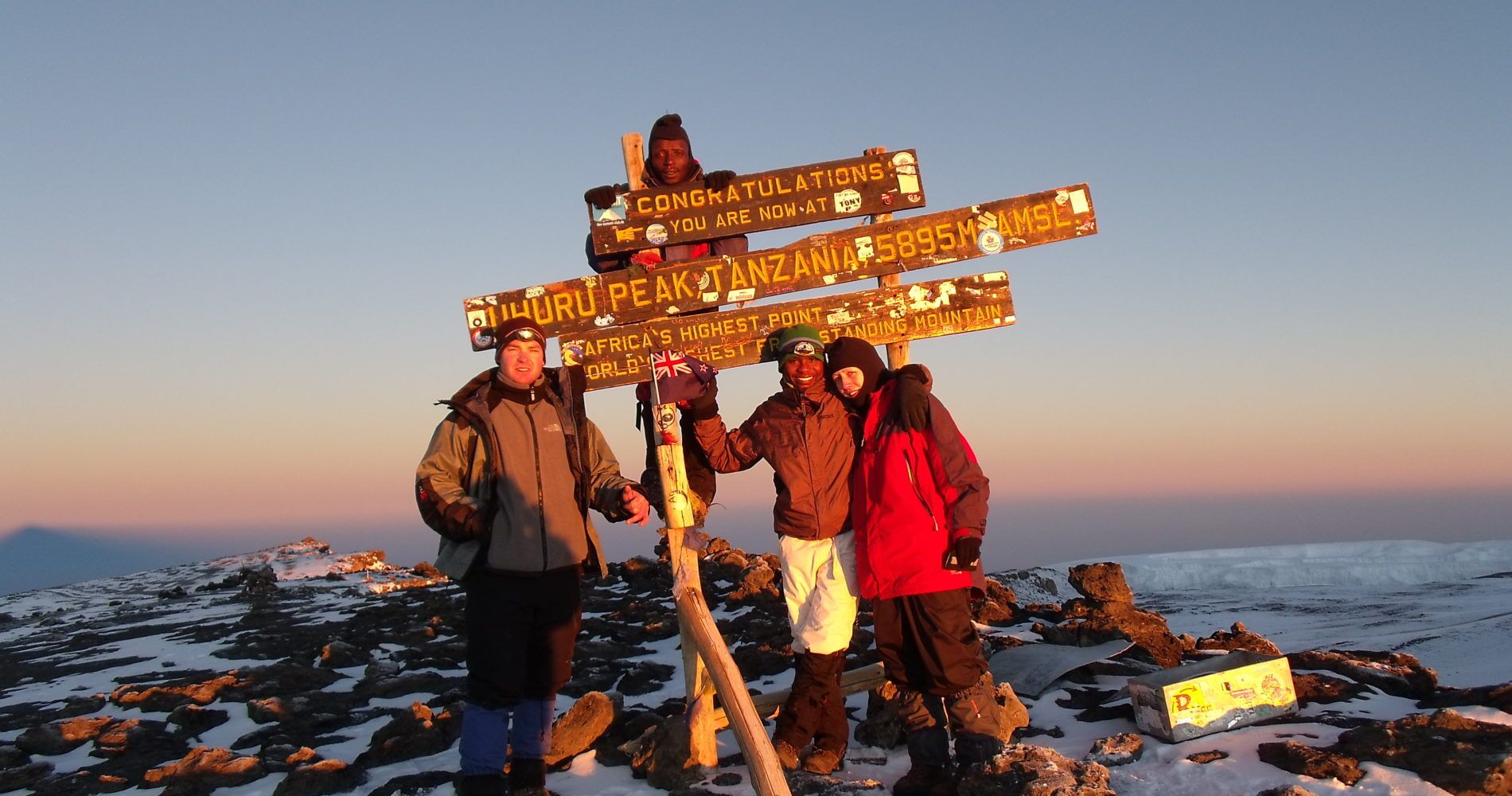 Kilimanjaro climb summit