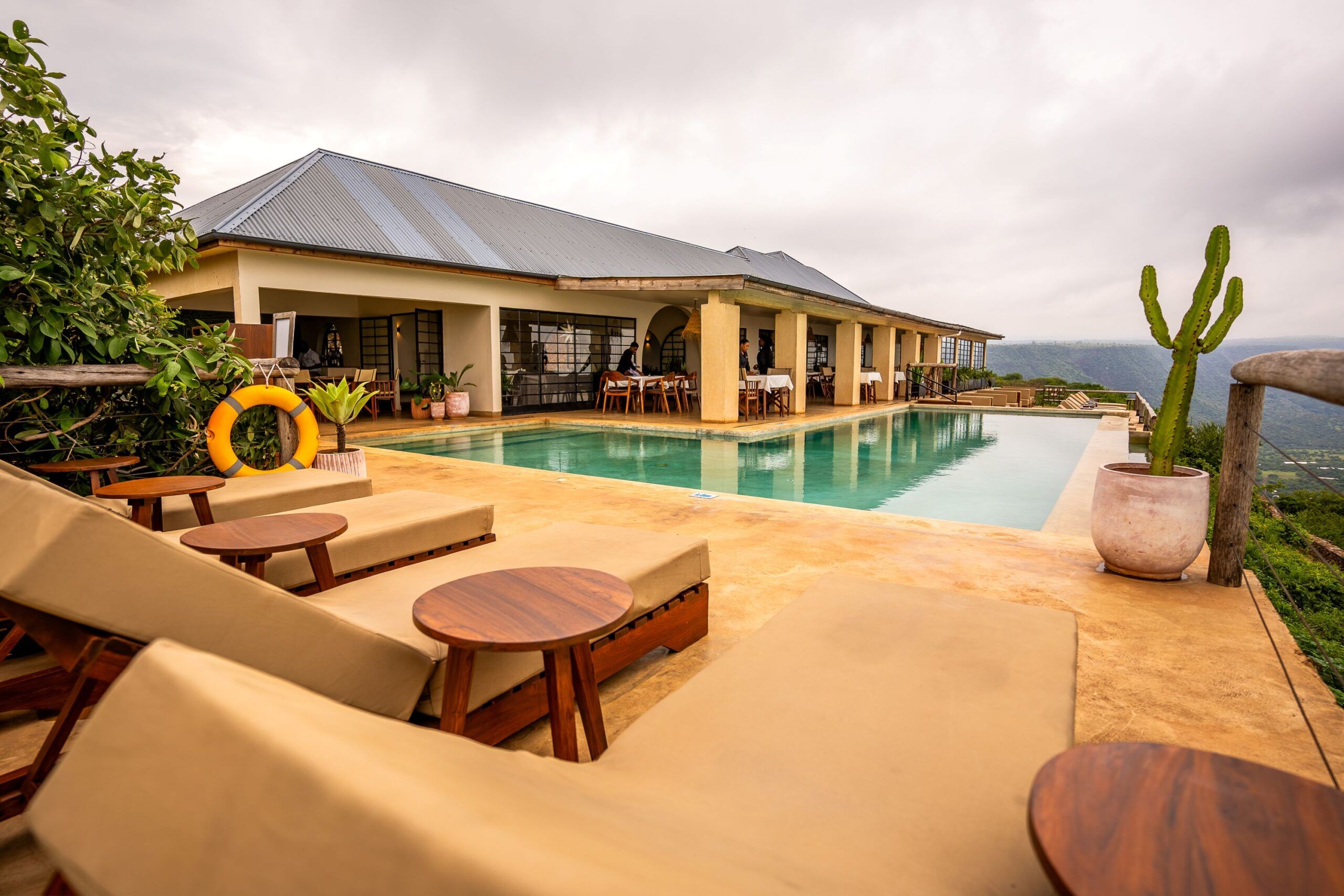 Een dagje ontspannen in de Manyara Best View Lodge