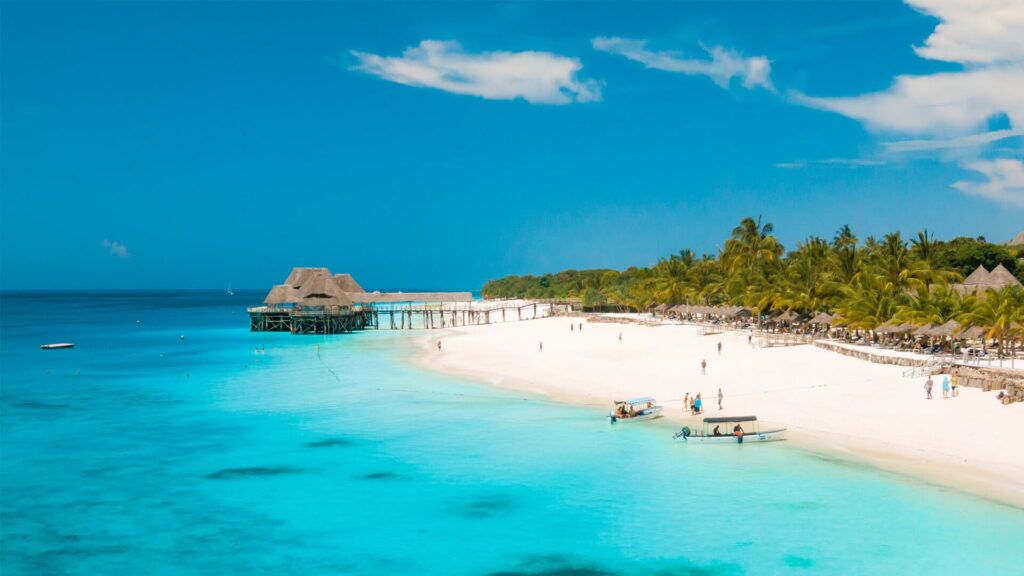 Strand van Zanzibar
