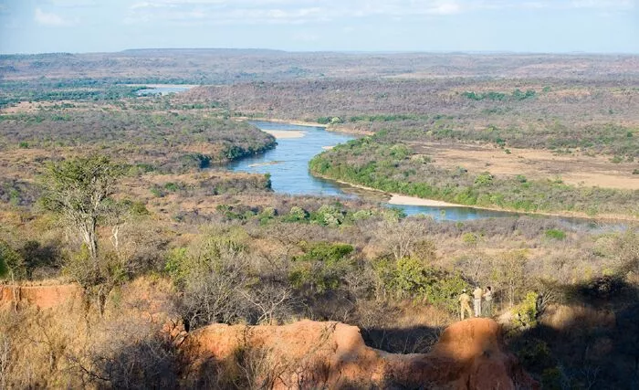 Uitzicht op Selous Game Reserve/Nyerere National Park